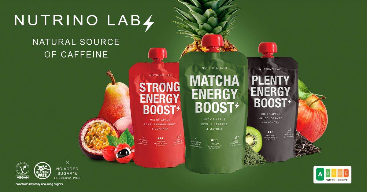 Nutrino Lab Energy Boost novi ukusi sa kofeinom | Lepa i srećna