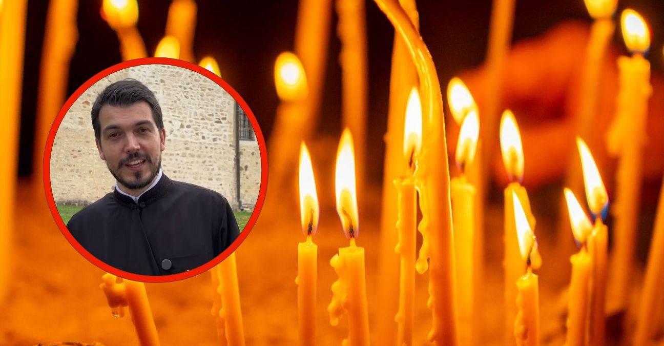 Sveštenik Aleksandar kako se pale sveće za one koji nas mrze | Lepa i srećna