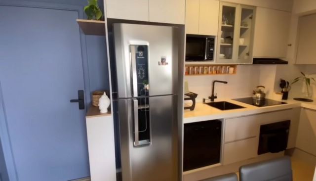 Mali stan od 37 kvadrata sa dve spavaće sobe: Prelepa kuhinja je srce doma