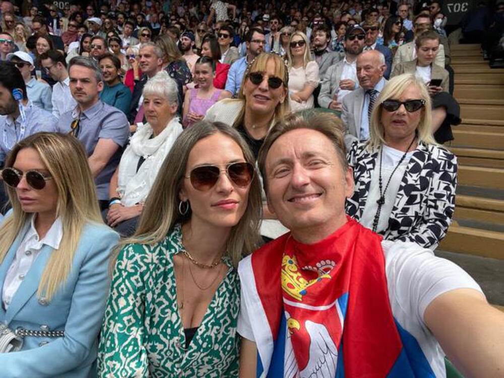 DOBIO SAM KAPU OD NOVAKA, OSEĆAJ KAO KAD MI SE RODIO SIN: Rade i Danijela glavni navijači sa Vimbldona