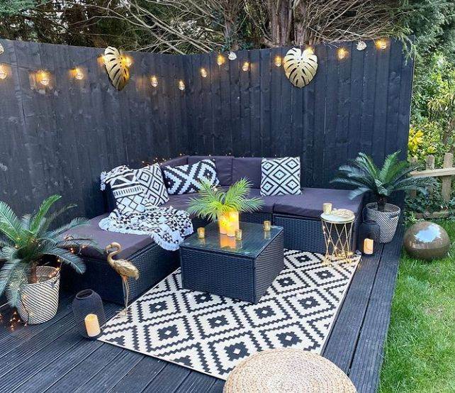 Ideje za uređenje dvorišta - garniture