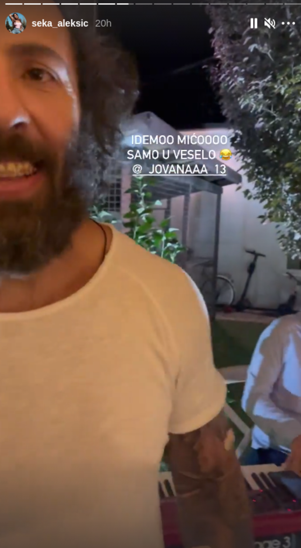 Suprug Seke Aleksić proslavio rođendan