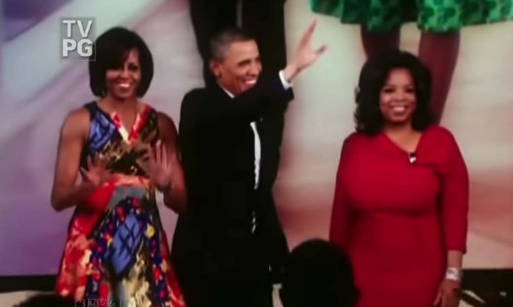 Oprva Vinfri Barak i Mišel Obama