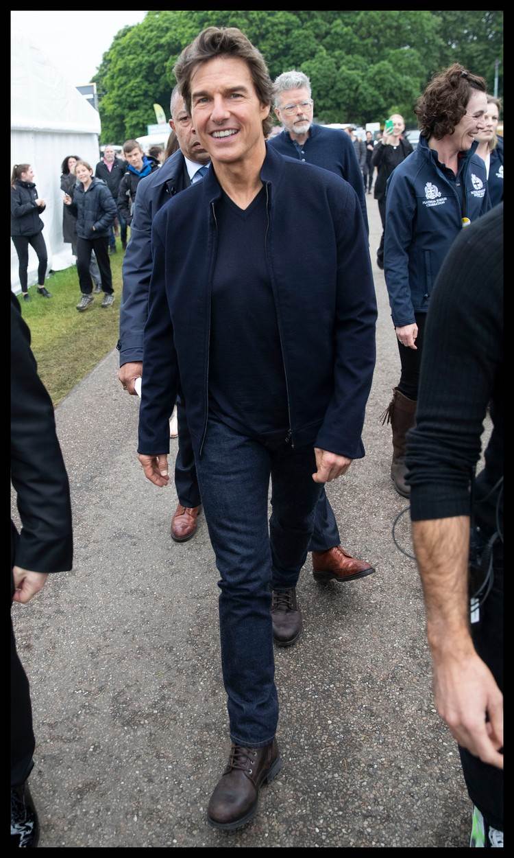 Tom Kruz na proslavi platinastog jubileja kraljice Elizabete