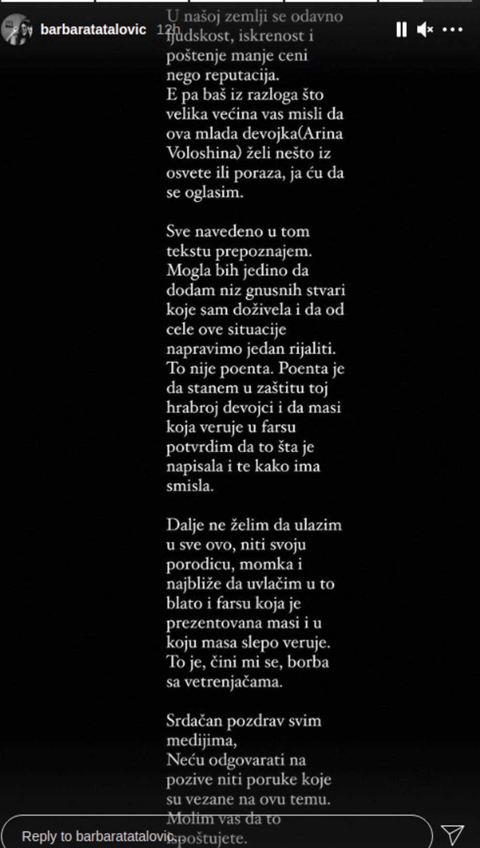 Miloš Biković odgovorio na prozivke bivših devojaka