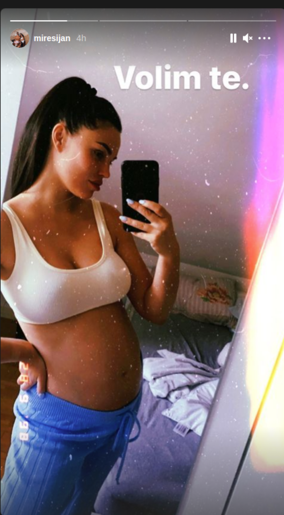 Mirko Šijan slavi rođenje sina