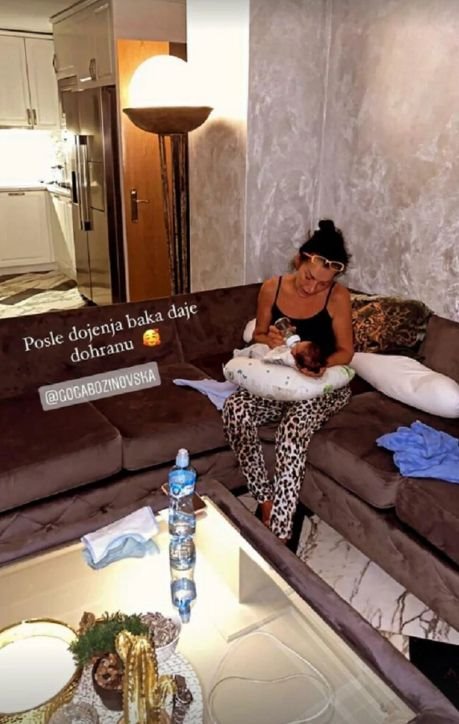 Goca Božinovska beba Zoran Šijan