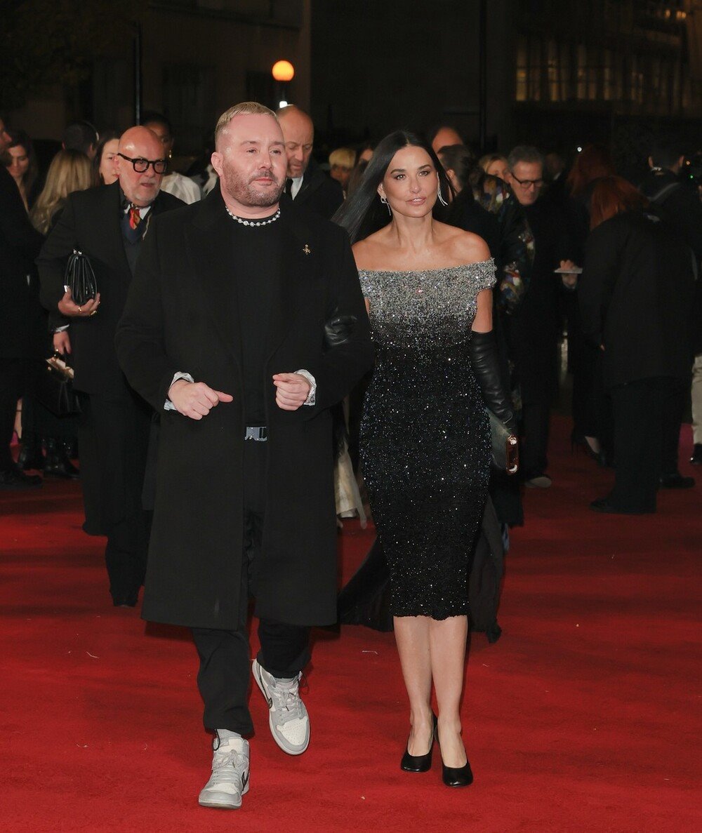 Demi Mur na dodeli prestižnih Britanskih modnih nagrada u Londonu