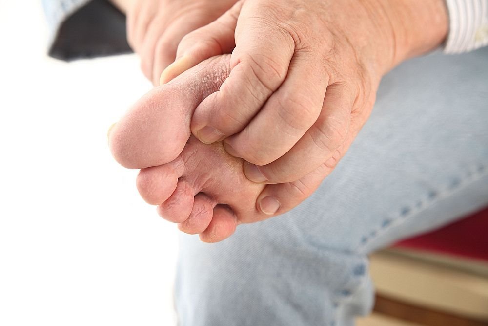 Svrab stopala može biti simptom gljivičnog oboljenja.