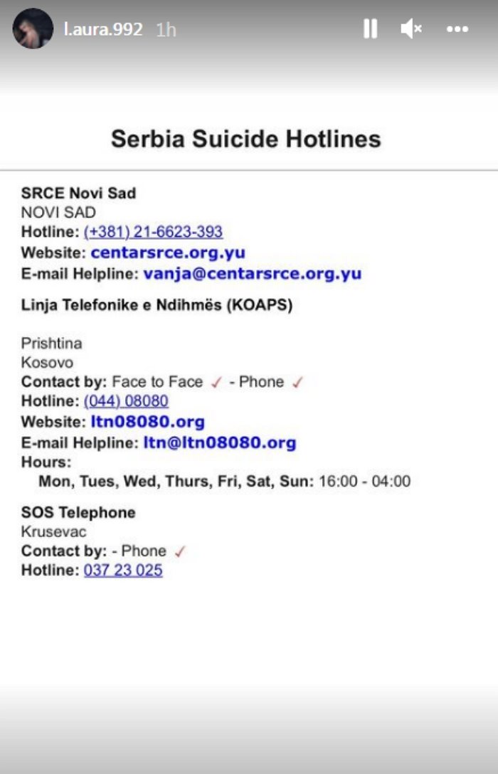 laura tesanovic objavila telefone za pomoc zbog samoubistva kike djukic.jpg
