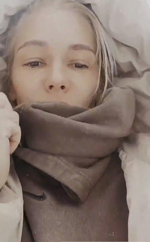 Nataša Bekvalac zavejana u snegu