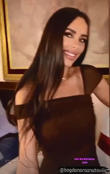 bogdana raznatovic na slavi sveti nikola