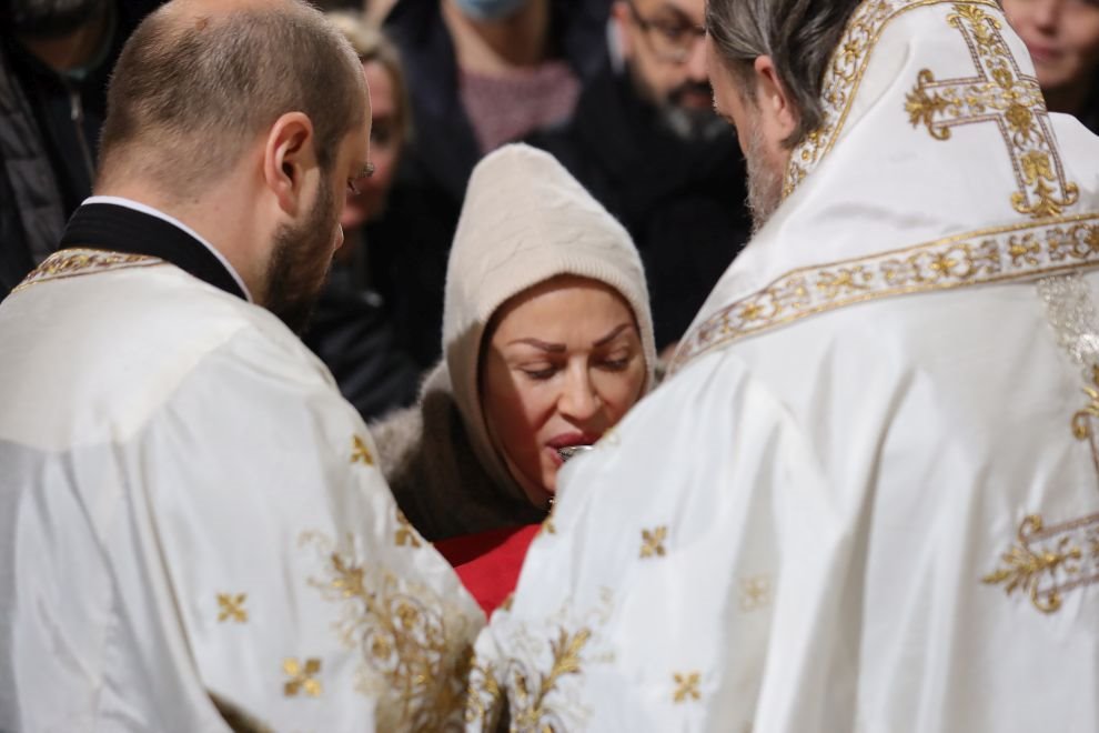 Ceca se pričestila u Hramu Svetog Save