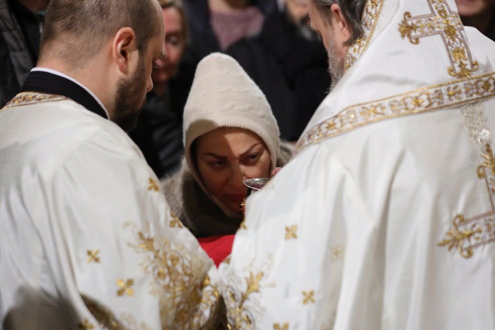 Božićna litrugija u Hramu Svetog Save