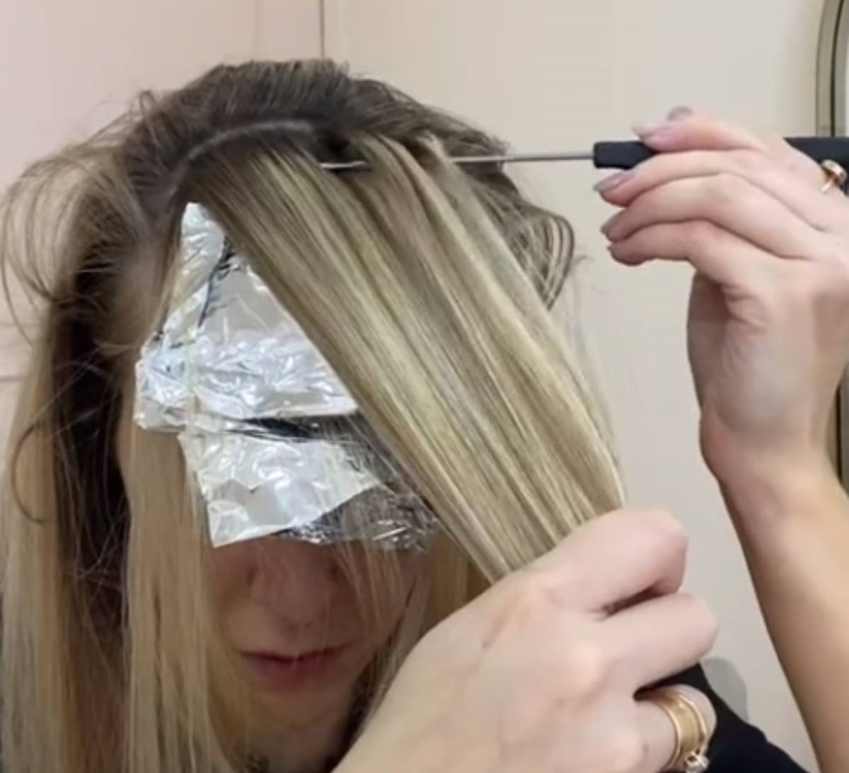 Izvucite sami pramenove i šiške