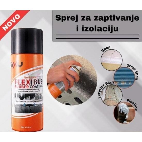 guma u spreju za izolaciju