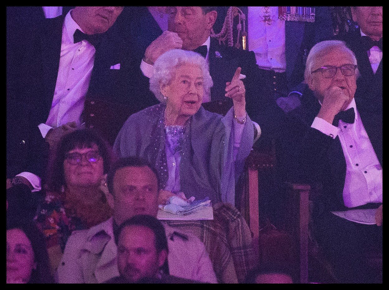 Tom Kruz na proslavi platinastog jubileja kraljice Elizabete