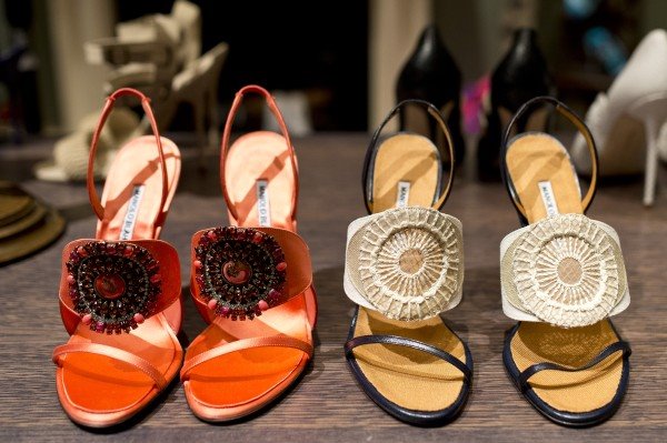 Obuća "Manolo Blanik" na premijeri u Londonu