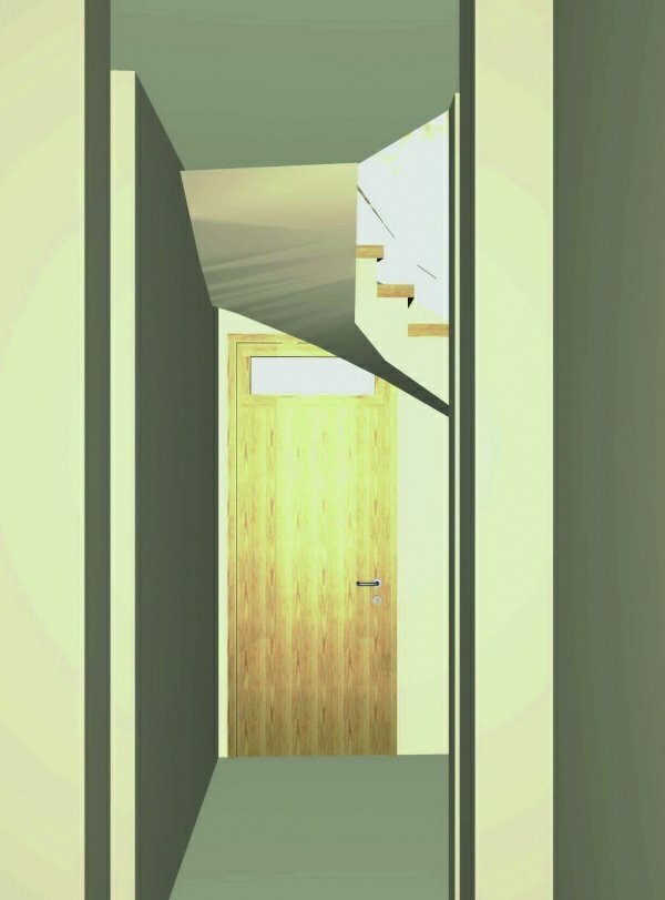 Kako smestiti stepenice u hodniku