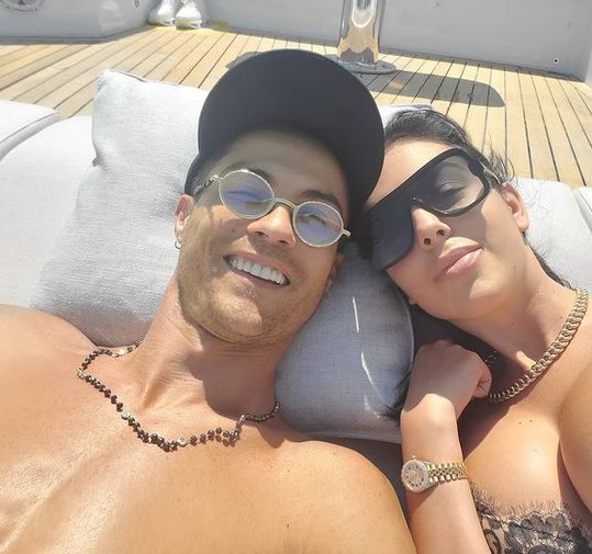 Kristijano Ronaldo i Heorhina Rodrigez