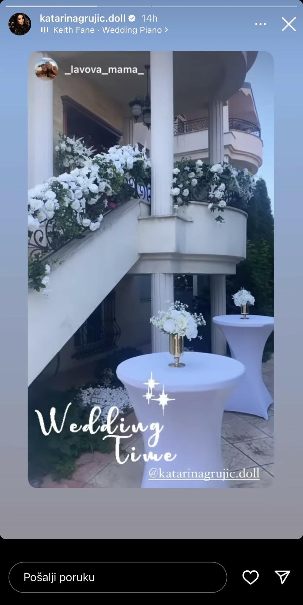katarina grujic svadba dekoracija