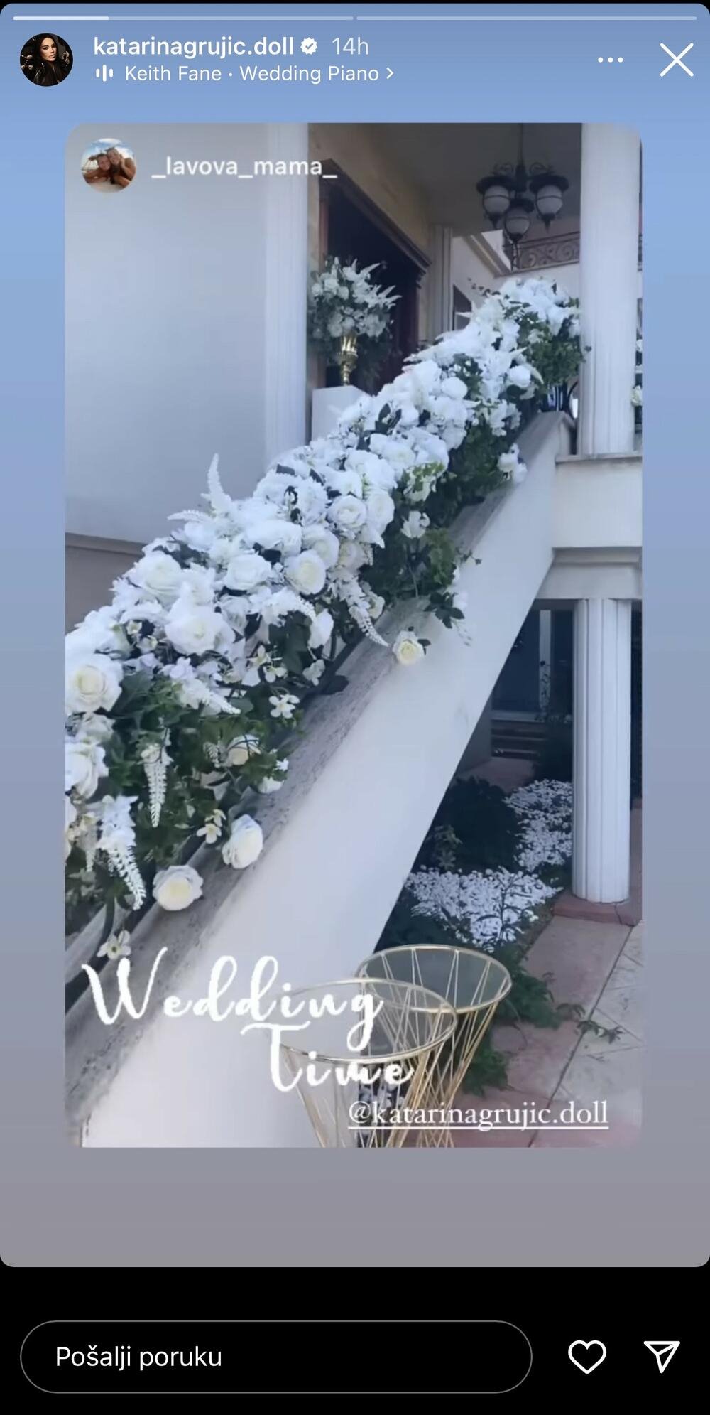 Katarina Grujiić svadba dekoracija