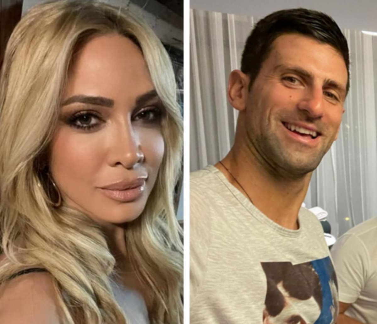 Milica Todorović, Novak Đoković