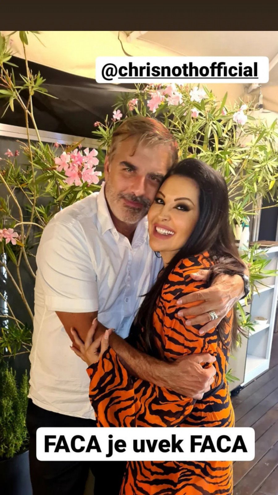 Dragana Mirković sa Kris Notom