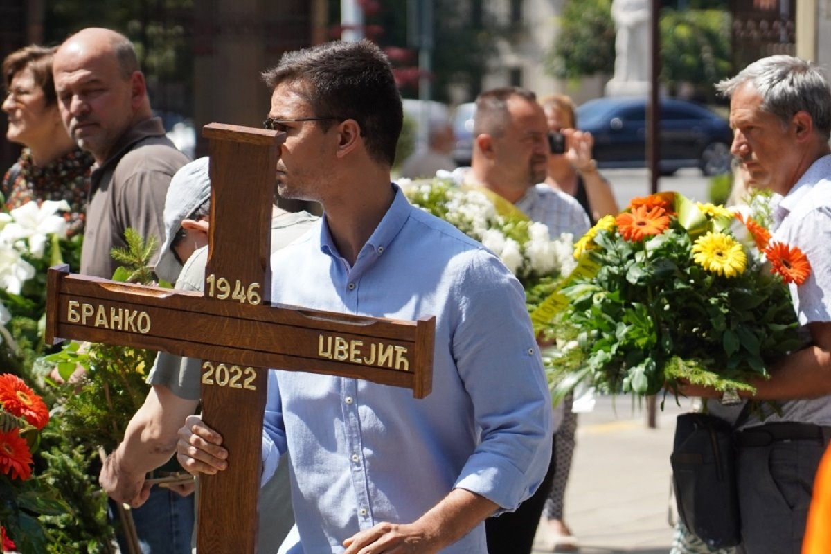 Sahrana glumca Branka Cvejića