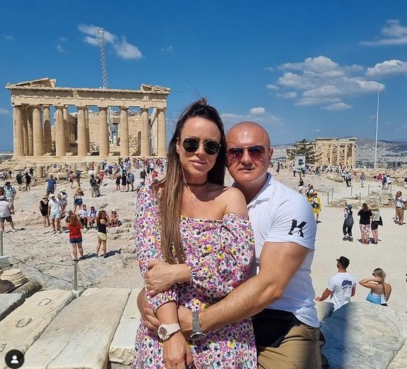 Slađa Alegro sa mužem