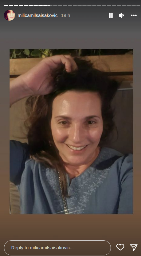 Milica Milša i Žarko Jokanović na odmoru