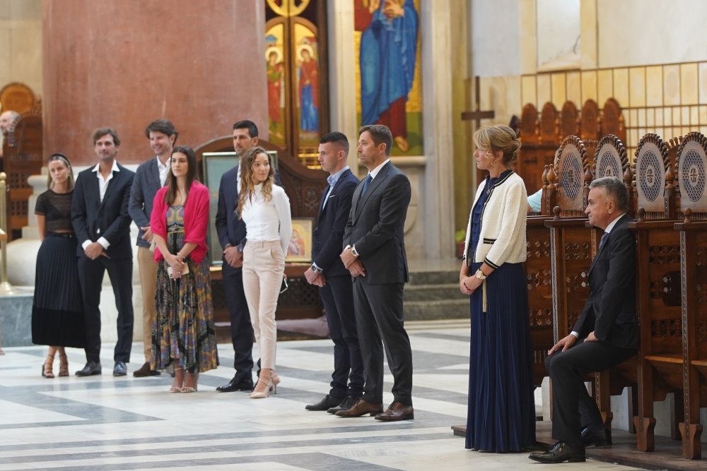 Saška Veselinov i Đorđe Đoković - venčanje