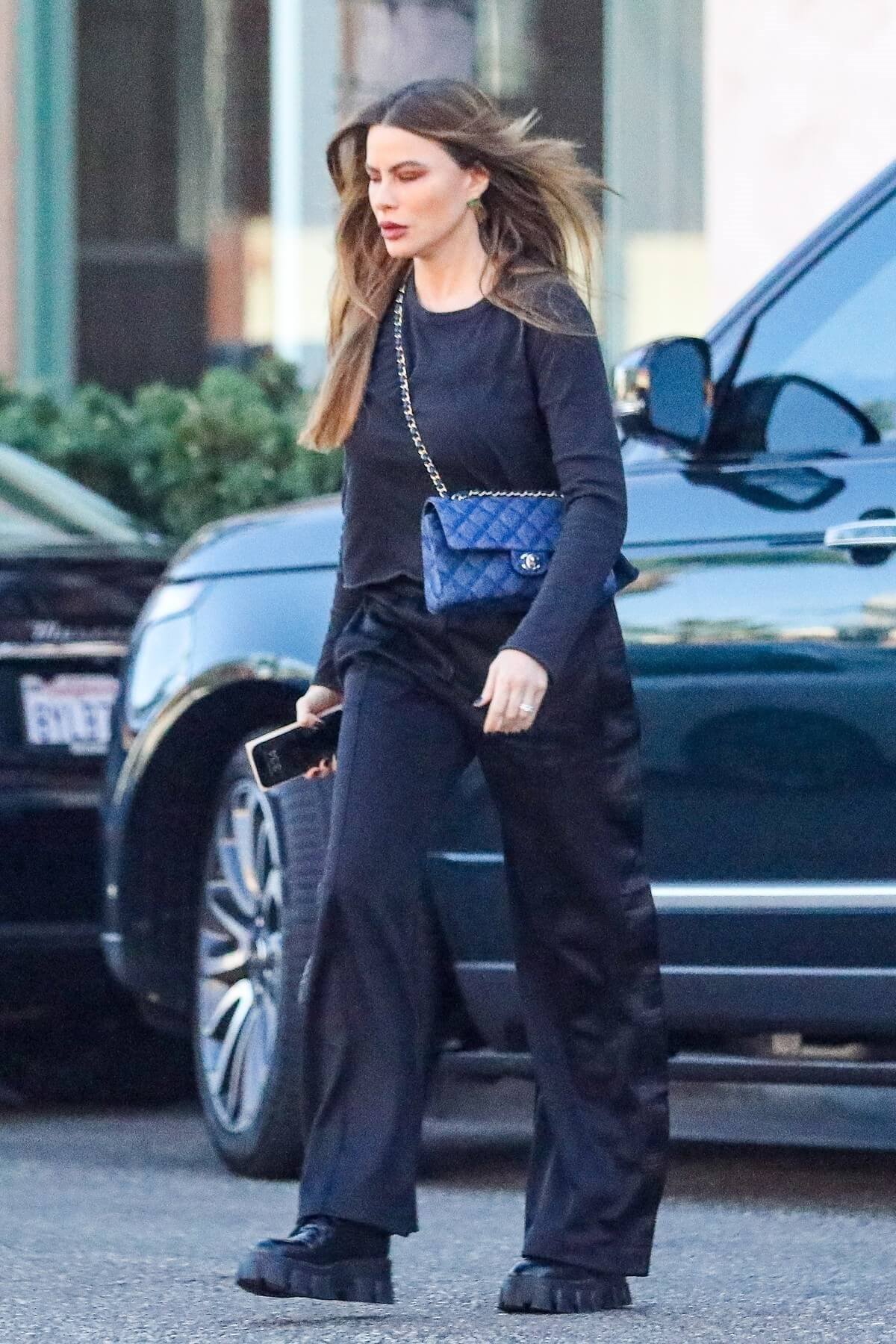 Sofija Vergara  u ravnim čizamama