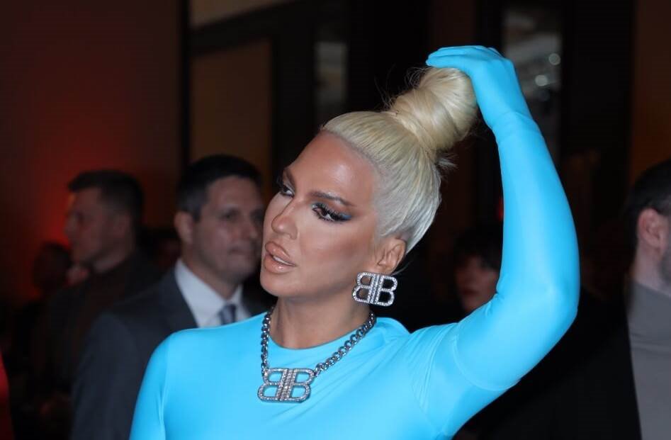 Jelena Karleuša na istom događaju sa  Anastasijom Ražnatović