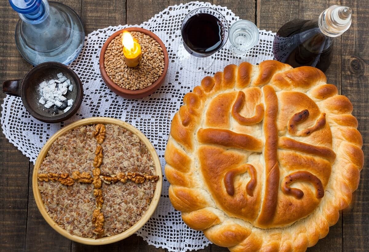 Slava, slavski kolač i žito