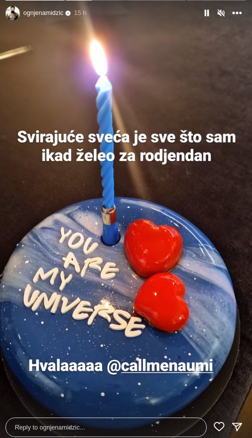Ognjen Amižić proslavio rođendan