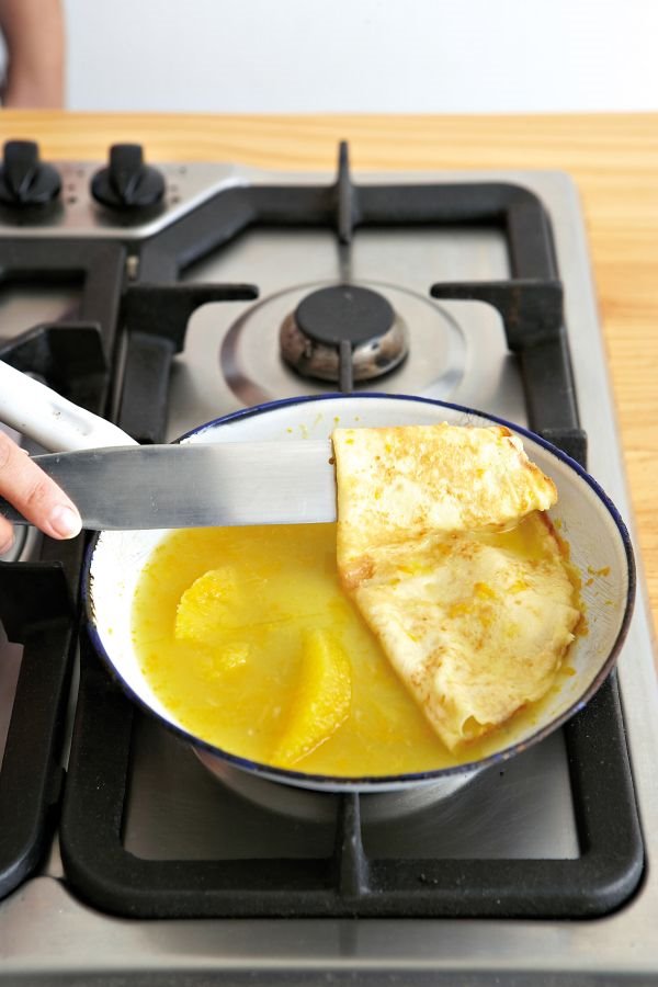 Krep "sizet", palačinke na francuski način