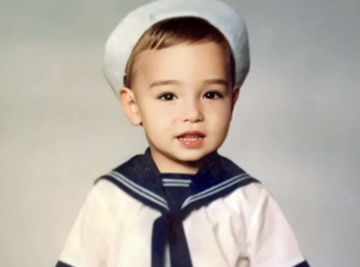 Milan Stanković kao dečak