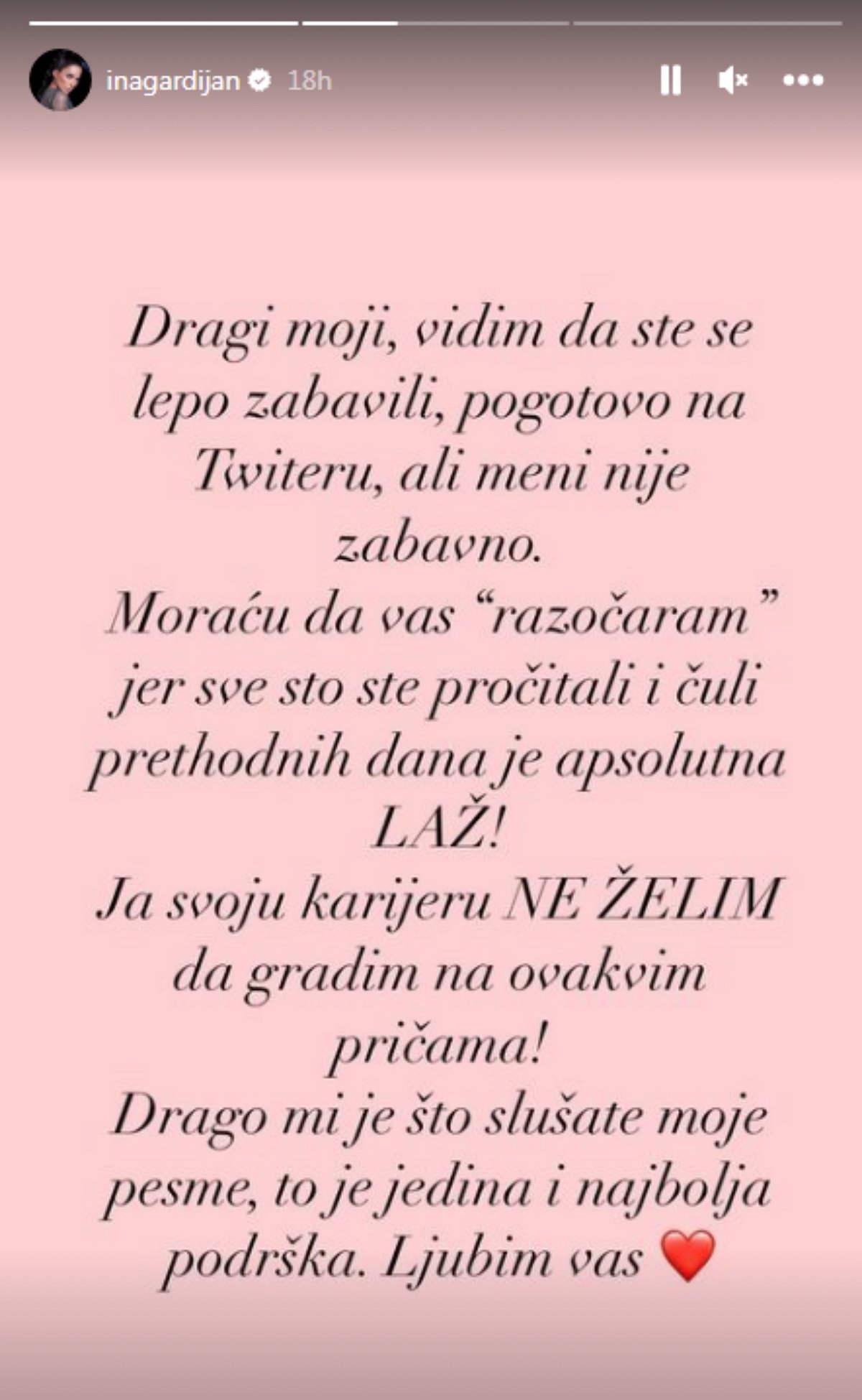 Priče o ljubavi Ine Gardijan sa Duškom Tošićem