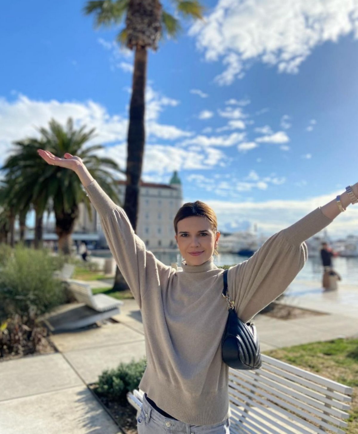 Lazar Ristovski sa Anicom Lazić u poseti Arhivu Vojvodine