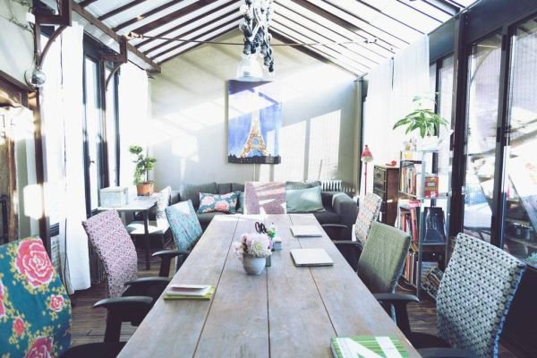 Romantični enterijer u Parizu