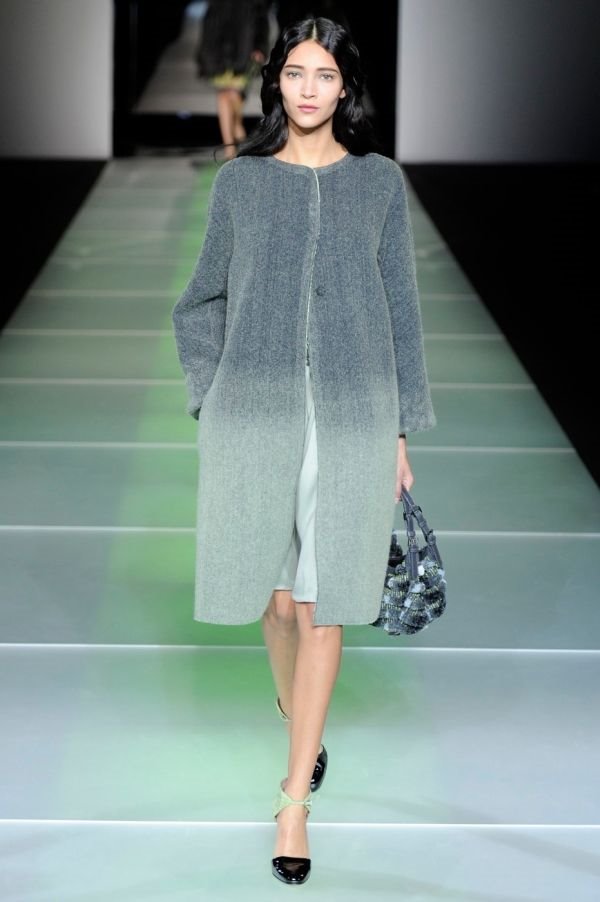 Armani: modna pobeda sivog flanela