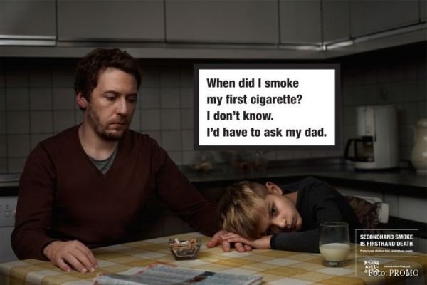 Prestao bih da pušim, ali mi ne da tata (FOTO)