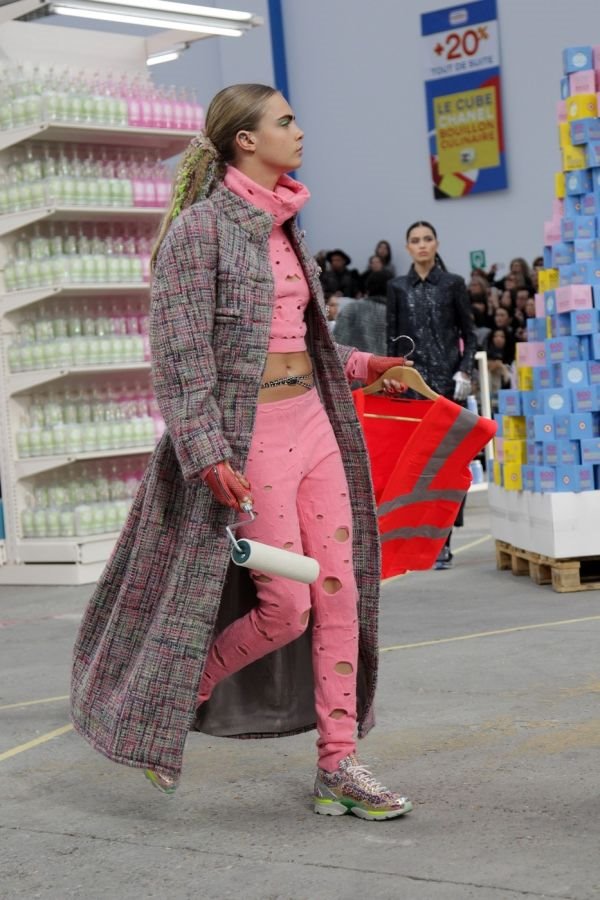 Šanel revija 2014: moda za supermarket