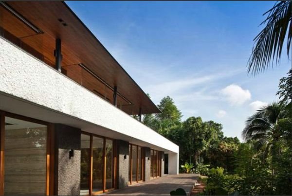 Kuća sa jednostavnim prirodnim hlađenjem