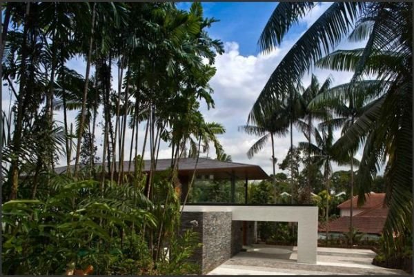 Kuća sa jednostavnim prirodnim hlađenjem