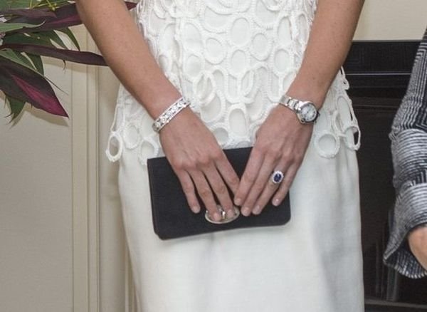 Modni trenutak: Kejt Midlton u belom na završnom prijemu australijske turneje