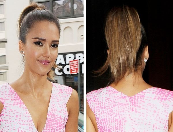 Modni trenutak: savršena ružičasta kombinacija Džesike Albe