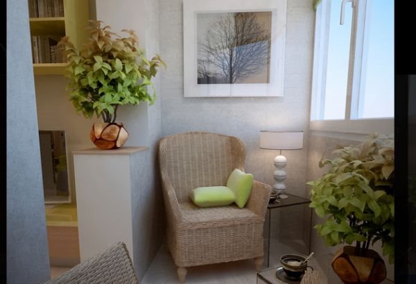 Kako urediti jednosoban stan sa zastakljenom lođom