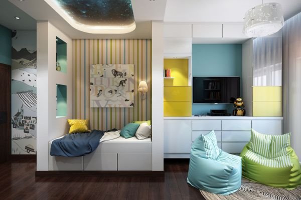 Kako da u dečiju sobu unesete jarke boje i vesele motive